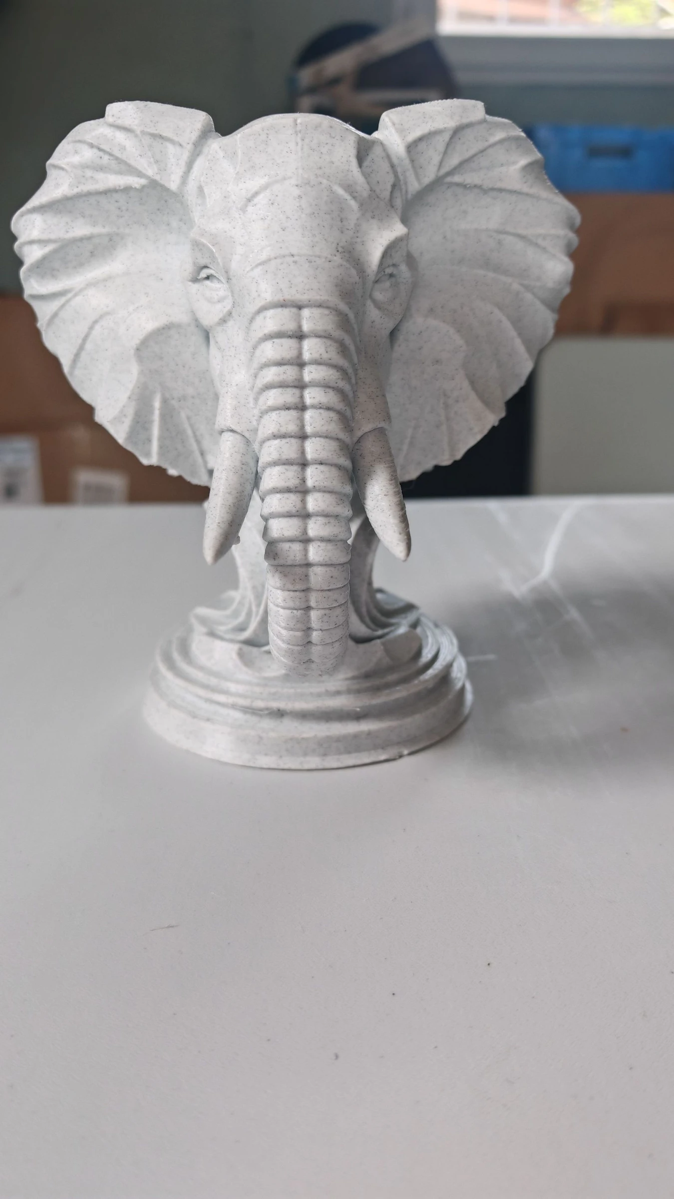 Buste elephant décoration 